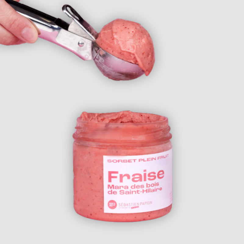 Sorbet Fraise Mara-des-Bois