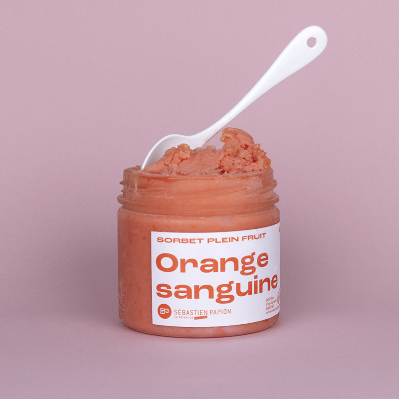 Sorbet Orange sanguine de Corse